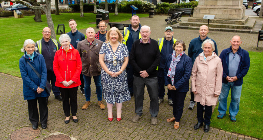 Donaghadee won the Translink Ulster in Bloom Town category